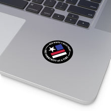 Load image into Gallery viewer, Red White &amp; Blueprint Logo Sticker
