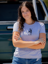 Load image into Gallery viewer, Red White &amp; Blueprint Women&#39;s Militia Logo Tee
