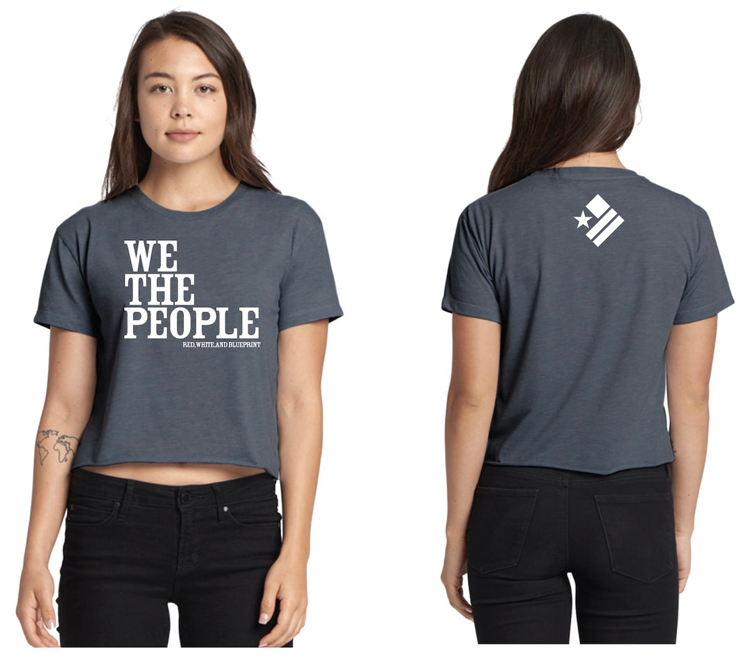 Red White & Blueprint Women's We the People Tee